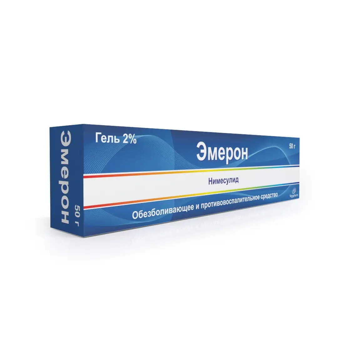 Эмерон гель д/наруж. прим. 2% 50г